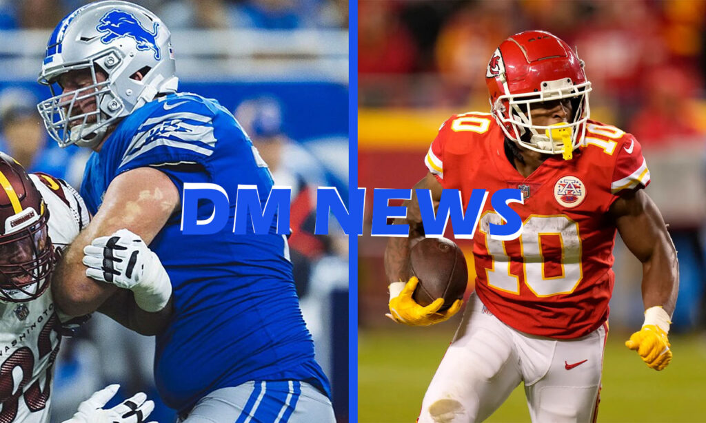 Detroit Lions vs Kansas City Chiefs Match Player Stats