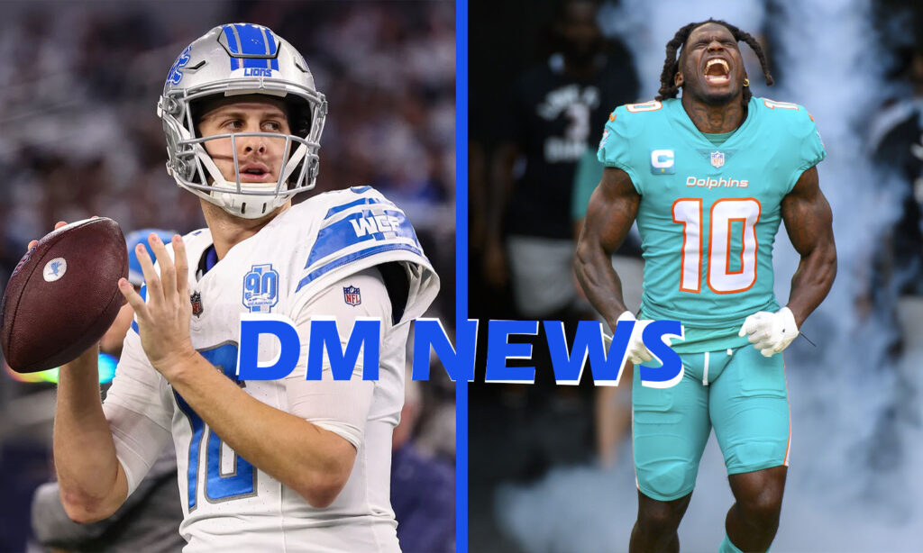 miami dolphins vs detroit lions match player stats