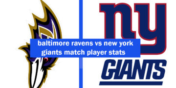 baltimore ravens vs new york giants match player stats