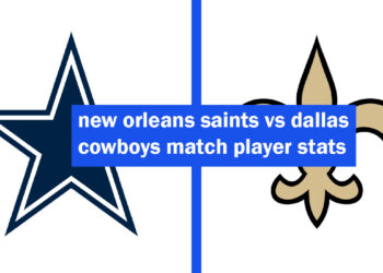 new orleans saints vs dallas cowboys match player stats