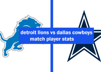 detroit lions vs dallas cowboys match player stats