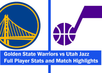 golden state warriors vs utah jazz match player stats