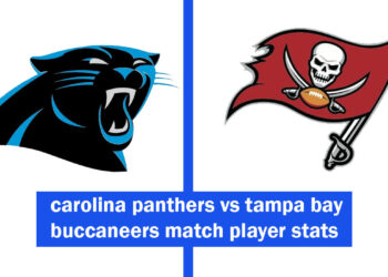 carolina panthers vs tampa bay buccaneers match player stats