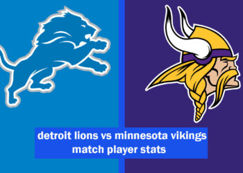 detroit lions vs minnesota vikings match player stats