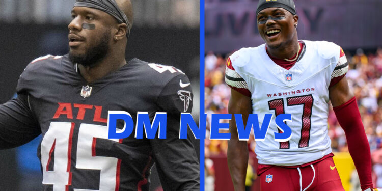 atlanta falcons vs washington commanders match player stats