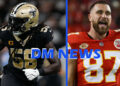 new orleans saints vs kansas city chiefs match player stats
