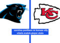 carolina panthers vs kansas city chiefs match player stats