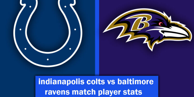 indianapolis colts vs baltimore ravens match player stats