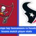 tampa bay buccaneers vs houston texans match player stats