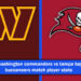 washington commanders vs tampa bay buccaneers match player stats