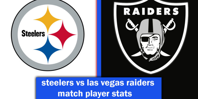 steelers vs las vegas raiders match player stats