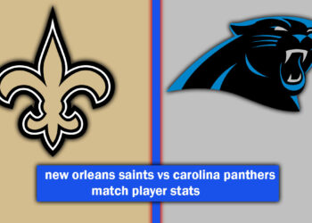 new orleans saints vs carolina panthers match player stats