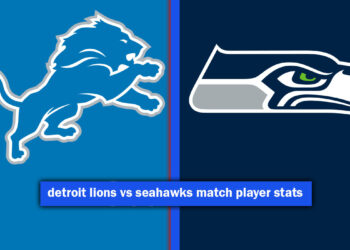 detroit lions vs seahawks match player stats