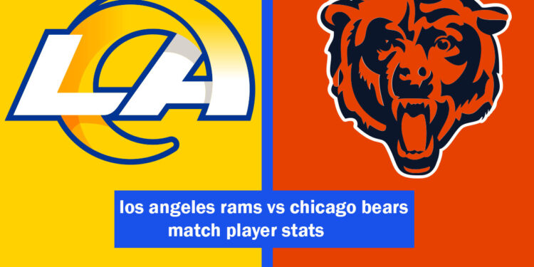 los angeles rams vs chicago bears match player stats