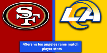 49ers vs los angeles rams match player stats