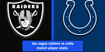 las vegas raiders vs colts match player stats