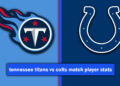 tennessee titans vs colts match player stats