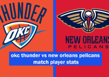 okc thunder vs new orleans pelicans match player stats