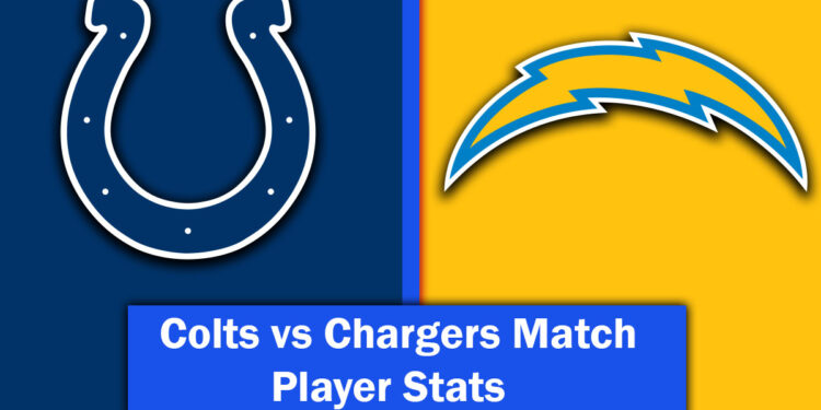 Colts vs Chargers Match Player Stats
