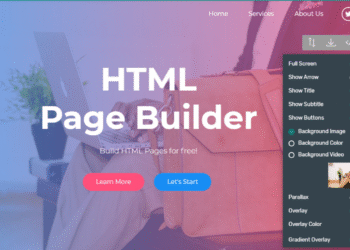 HTML Website Builder