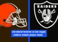 cleveland browns vs las vegas raiders match player stats
