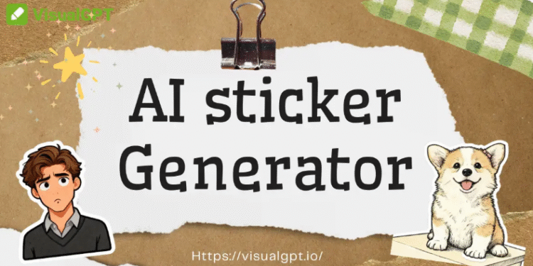 VisualGPT AI Sticker Generator – Create Stunning Stickers Instantly